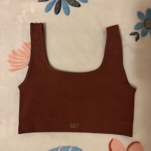 SET Active Box Cut Bra - S